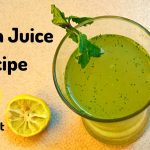 Pudina Juice Recipe