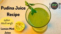 Pudina Juice Recipe