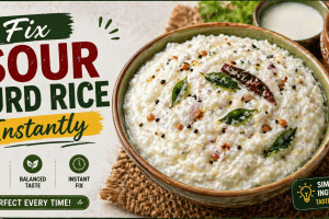 How to Fix Sour Curd Rice (Easy Tips to Balance Taste Instantly)